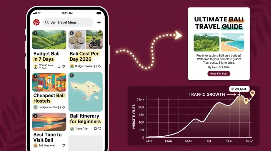 Pinterest for traffic